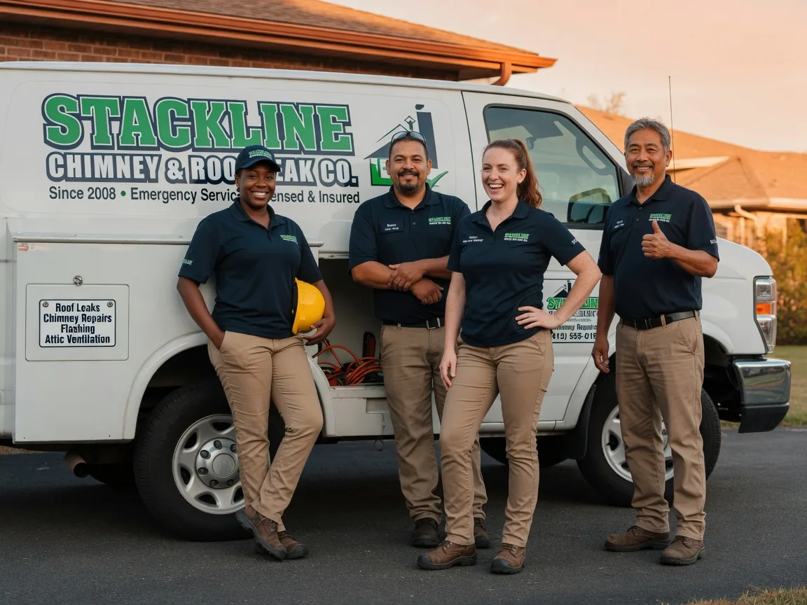 Chimney flashing repair company in Chattaroy, WV